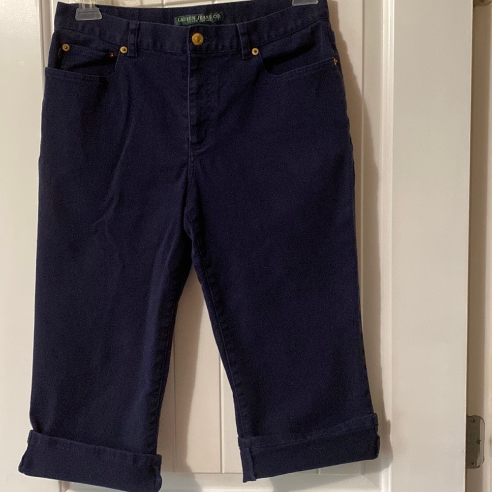 Ralph Lauren Denim Capri Jeans size 8